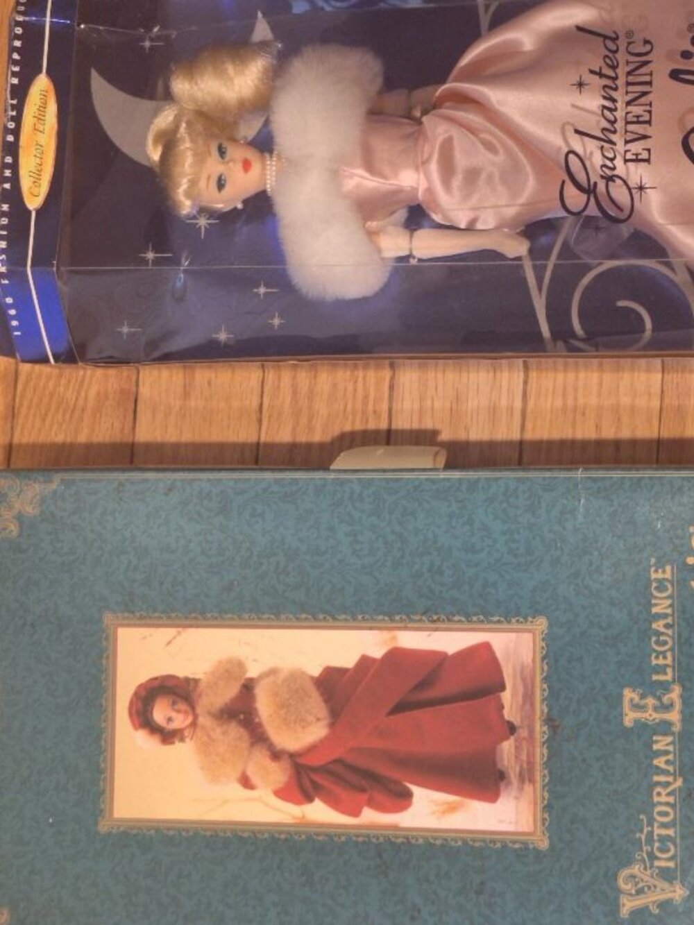 1995 Enchanted Evening &1994 Victorian Elegance Barbie Dolls Vintage - MINT- NEW